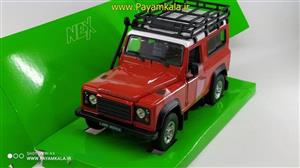 ماکت فلزی لندرور دیفندر (1:24) (LAND ROVER DEFENDER BY WELLY) قرمز