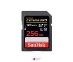 کارت حافظه SD سندیسک (SanDisk Extreme Pro) ظرفیت 256GB سرعت 170MB/s