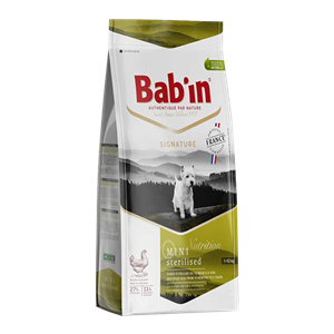 غذای خشک سگ بابین Babin Adult Mini Sterilised وزن 8 کیلوگرم کد 432