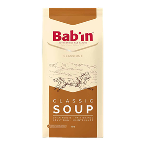 غذای نیمه مرطوب سگ بابین Babin Adult Soup وزن 20 کیلوگرم کد 439