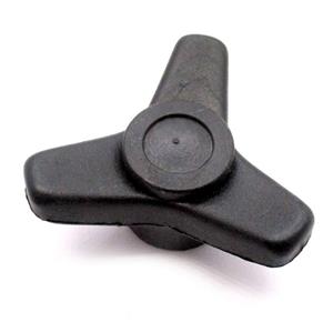 گل مهره سه پر پلاستیکی m10 کد 00101346