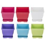 Shahrazin 7006 Pelastic Plant Pot Pack Of 6