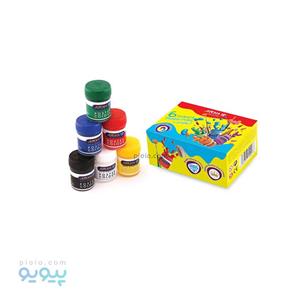 گواش ۶ رنگ جعبه مقوایی