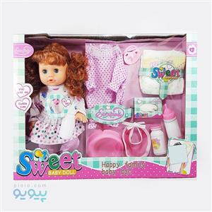 عروسک دختر مدل Sweet Baby doll