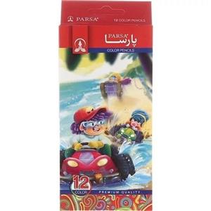 مداد رنگی ۱۲ رنگ پارسا