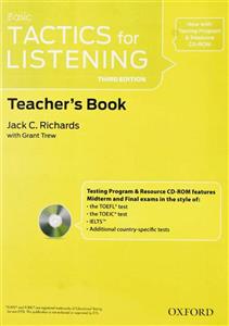 کتاب معلم تکتیکس فور لیسنینگ بیسیک – Tactics For Listening Basic Teachers Book