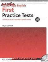 کتاب انگلیسی First Practice Tests
