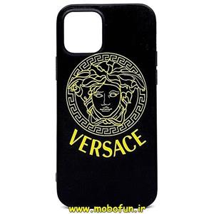 قاب گوشی iPhone 12 - iPhone 12 Pro آیفون فانتزی سوزنی برجسته طرح ورساچی VERSACE کد 184 