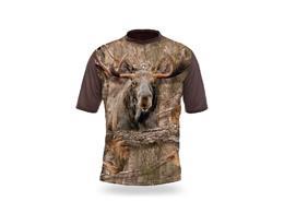 تی شرت 3 دی استتار طرح گوزن شمالی هیلمن کد 1012