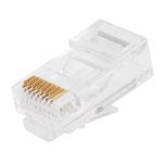 کانکتور Cat6 UTP AMP مدل PN  بسته 100 عددی