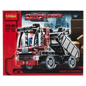 ساختنی دکول مدل Container Truck 3345 Decool Container Truck 3345 Building