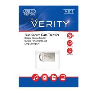 فلش مموری وریتی مدل V811 ظرفیت 8 گیگابایت