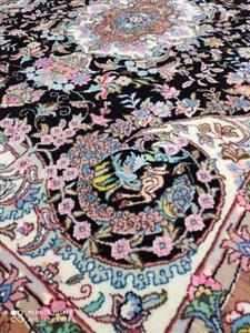 فرش دستباف کاشمر ایران طرح خطیبی ۸۵۵ 
