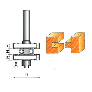 تیغ اتصال فاق و زبانه LC17330608 برند CUBE