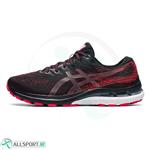 کتانی رانینگ مردانه اسیکس طرح اصلی Asics Kayano 28 Black Red