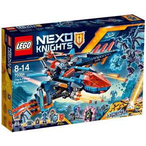 لگو سری Nexo Knights مدل Clays Falcon Fighter Blaster 70351 Nexo Knights Kings Clays Falcon Fighter Blaster 70351 Lego