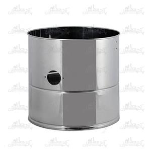 سطل مخزن استیل جاروبرقی صنعتی