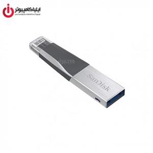 فلش مموری OTG USB3.0 Lightning سن دیسک مدل SDIX40N-256G-GN6NE ظرفیت 256 گیگابایت