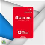 گیفت کارت Nintendo Switch Online 12-Month Membership