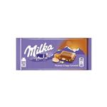شکلات کاراملی ترد بادام زمینی میلکا 90 گرم Milka