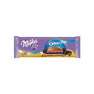 قرص بیسکویت شکلاتی میلکا شیر با بیسکویت 300 گرم Milka