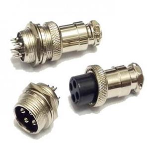 کانکتور فلزی گرد 4 پین (جفت)