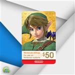 گیفت کارت Nintendo E-Shop $50