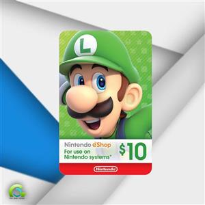 گیفت کارت Nintendo E-Shop $10 