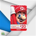 گیفت کارت Nintendo E-Shop $20