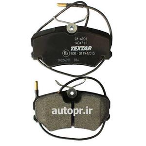 لنت ترمز جلو تکستار مدل 1620100735 مناسب برای پژو 405 Textar Front Brake Pad For Peugeout 