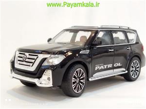 ماکت نیسان پاترول (NISSAN PATROL 1.24 CHIMEI)(328-8M) مشکی 