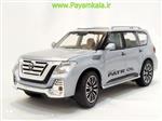 ماکت نیسان پاترول (NISSAN PATROL 1.24 CHIMEI)(328-8M) نقره ای