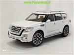 ماکت نیسان پاترول (NISSAN PATROL 1.24 CHIMEI)(328-8M) سفید