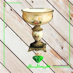 میوه خوری مدل کلاسیک کد M1064 کریستال سازان 
