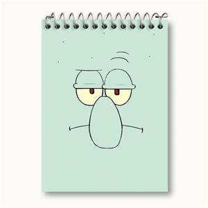 دفترچه یادداشت طرح باب اسفنجی