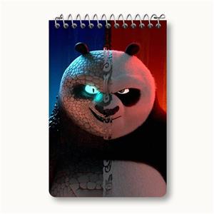 دفترچه یادداشت طرح پاندای کونگ فو کار