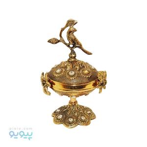 قندان یاس برنزی مدل گنجشک