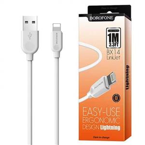 کابل USB به لایتنینگ بروفون مدل BX14 طول ۱ متر