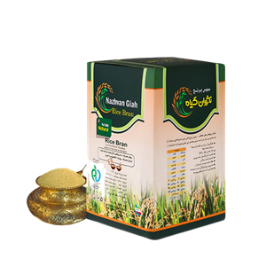پودر سبوس برنج ناژوانیا ناژوان گیاه 950 گرم