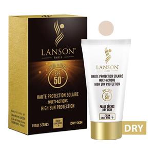 کرم ضد آفتاب مولتی اکشن (پوست خشک) لانسون Lanson Dry skin restorative sun screen cream spf50+