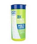 دستمال مرطوب پاک‌کننده سطوح دکتر از Dr Oz مدل 2X Power Clean بسته 50 عددی