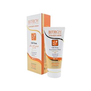 کرم ضد آفتاب (رنگی) بیتروی پوست چرب Bitroy Sunscreen Cream