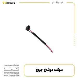 سوکت دو شاخ چراغ تیوانکار t1car 