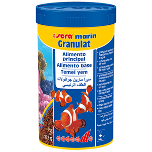 لوازم آکواریوم فروشگاه اوجیلال ( EVCILAL ) Sera Marin Granulat Marine Aquarium Granular Food 250 میلی لیتر / 116 گرم – کدمحصول 386796