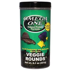 لوازم اکواریوم فروشگاه اوجیلال EVCILAL Omega One Veggie Round Tablet Fish Food 490 ml 227 gr. کدمحصول 387794 