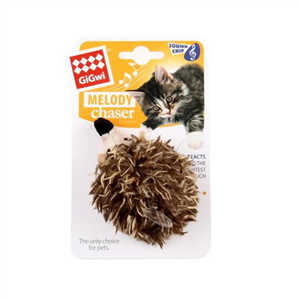 لوازم گربه برند زوو ZOO Gigwi Melody Chaser Hedgehog Sound Cat Toy کدمحصول 173401 