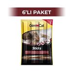 لوازم گربه برند زوو ( ZOO ) Gimcat Grain Free Turkey and Rabbit Cat Prize Sticks 20 gr 6 قطعه – کدمحصول 185039