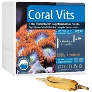 لوازم آکواریوم فروشگاه اوجیلال ( EVCILAL ) Prodibio Coral Vits 30 Ampoules – Coral Multivitamin – کدمحصول 362543 