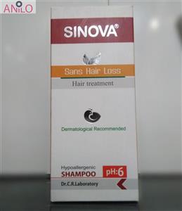 شامپو تقویت کننده ضد ریزش سینوا SINOVA Sans Hair Loss 