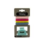 لوازم مو فروشگاه روسمن ( ROSSMANN ) For Your Beauty Towel Clasp Latch Set Colorful 4H1MTK2 1 عدد – کدمحصول 327763